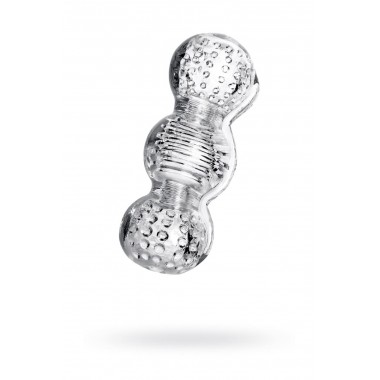 МАСТУРБАТОР НЕРЕАЛИСТИЧНЫЙ LINGAM BY TOYFA RASHMI , TPE, ПРОЗРАЧНЫЙ, 15,5 СМ