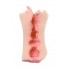 МАСТУРБАТОР РЕАЛИСТИЧНЫЙ TOYFA JUICY PUSSY FRUITY TONGUE, РОТ И ВАГИНА, SOFTSKIN, ТЕЛЕСНЫЙ,19 СМ