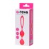 ВАГИНАЛЬНЫЕ ШАРИКИ A-TOYS BY TOYFA, СИЛИКОН, РОЗОВЫЕ, Ø 3,1 СМ