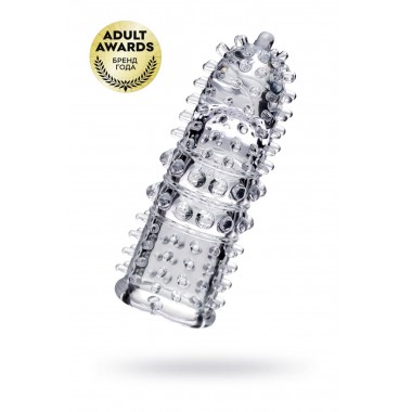 НАСАДКА НА ПАЛЕЦ A-TOYS ARBO, ТРЕ, ПРОЗРАЧНЫЙ, 8 СМ