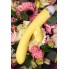ВИБРАТОР С КЛИТОРАЛЬНЫМ СТИМУЛЯТОРОМ FLOVETTA BY TOYFA ASTER, СИЛИКОН, ЖЕЛТЫЙ, 22 СМ