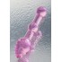 ДВУСТОРОННИЙ ФАЛЛОИМИТАТОР SEXUS GLASS, СТЕКЛО, РОЗОВЫЙ, 17 СМ