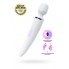 НЕРЕАЛИСТИЧНЫЙ ВИБРАТОР SATISFYER WOMAN WAND , 10 РЕЖИМОВ ВИБРАЦИИ, ABS ПЛАСТИК, БЕЛЫЙ, 34 СМ, Ø 5,7 СМ