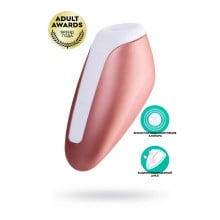 ВАКУУМ-ВОЛНОВОЙ БЕСКОНТАКТНЫЙ СТИМУЛЯТОР КЛИТОРА SATISFYER LOVE BREEZE, СИЛИКОН, РОЗОВЫЙ, 9,5 СМ