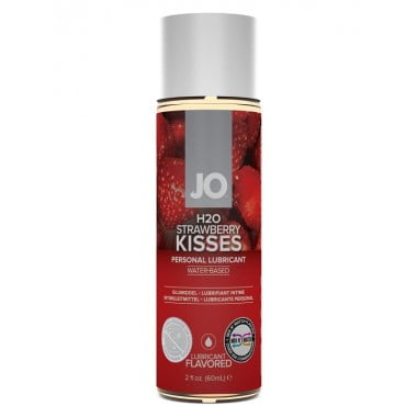 Вкусовой лубрикант "Клубника" / JO Flavored Strawberry Kiss 1oz - 60 мл.