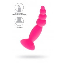 АНАЛЬАЯ ВТУЛКА A-TOYS BY TOYFA HILD, СИЛИКОН, РОЗОВЫЙ, 11 СМ