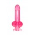 РЕАЛИСТИЧНЫЙ ФАЛЛОИМИТАТОР A-TOYS BY TOYFA FUSH, TPE, РОЗОВЫЙ, 18 СМ