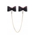 БОНДАЖНЫЙ НАБОР TOYFA THEATRE BOW-TIE, PU-КОЖА, ЧЕРНЫЙ