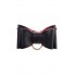 БОНДАЖНЫЙ НАБОР TOYFA THEATRE BOW-TIE, PU-КОЖА, ЧЕРНЫЙ