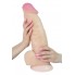 ФАЛЛОИМИТАТОР НЕОСКИН - СУПЕРГИГАНТ С ПРИСОСКОЙ LOVETOY, TPR, ТЕЛЕСНЫЙ, 34,5 СМ