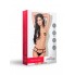 Интригующие черные трусики с доступом и лентами (Easy to love) XS/S (40-42)