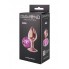 АНАЛЬНАЯ ПРОБКА DIAMOND AMETHYST SHINE S РОЗОВОЕ ЗОЛОТО