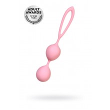 ВАГИНАЛЬНЫЕ ШАРИКИ A-TOYS BY TOYFA RAI, СИЛИКОН, РОЗОВЫЕ,