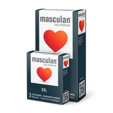 ПРЕЗЕРВАТИВЫ MASCULAN CLASSIC 4, 10ШТ. УВЕЛИЧЕННОГО РАЗМЕРА (XXL)