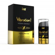 Жидкий интимный гель с эффектом вибрации «Vibration Vodka» со вкусом водки с энергетиком, 15 мл