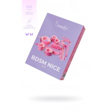НАБОР ДЛЯ РОЛЕВЫХ ИГР EROMANTICA BDSM NICE, РОЗОВЫЙ