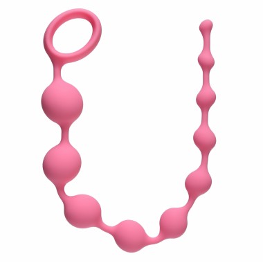 АНАЛЬНАЯ ЦЕПОЧКА LONG PLEASURE CHAIN PINK 