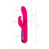 Вибратор для точки G с клиторальной стимуляцией eroTeq Rablock, силикон, розовый, 23,5 см