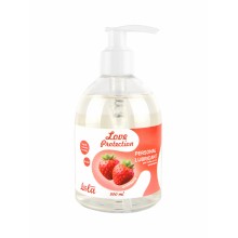 Лубрикант на Водной Основе Lola Games Love Protection Strawberry 300ml