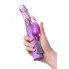 ВИБРАТОР С КЛИТОРАЛЬНЫМ СТИМУЛЯТОРОМ TOYFA A-TOYS HIGH-TECH FANTASY, TPE, ФИОЛЕТОВЫЙ, 22,5 СМ