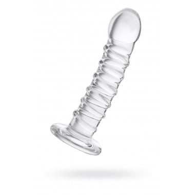 НЕРЕАЛИСТИЧНЫЙ ФАЛЛОИМИТАТОР SEXUS GLASS, СТЕКЛО, ПРОЗРАЧНЫЙ, 16 СМ