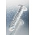 НЕРЕАЛИСТИЧНЫЙ ФАЛЛОИМИТАТОР SEXUS GLASS, СТЕКЛО, ПРОЗРАЧНЫЙ, 16 СМ