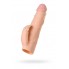 НАСАДКА TOYFA XLOVER, ДЛЯ УВЕЛИЧЕНИЯ РАЗМЕРА, TPE, ТЕЛЕСНЫЙ, 16,8 СМ