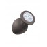 АНАЛЬНАЯ ПРОБКА EMOTIONS CUTIE LARGE BLACK MOONSTONE CRYSTAL