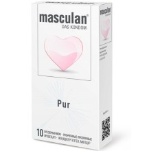 Презервативы masculan Pur № 10 утонченные, 18,5 см, 5.3 см, 10 шт.
