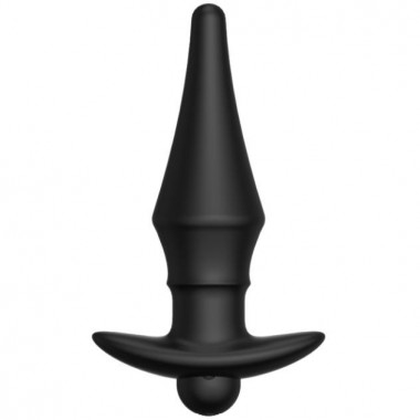 Перезаряжаемая анальная пробка №08 Cone-shaped butt plug
