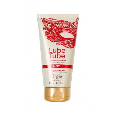 ИНТИМНЫЙ ГЕЛЬ ORGIE LUBE TUBE HOT, ВОДНАЯ ОСНОВА, С РАЗОГРЕВАЮЩИМ ЭФФЕКТОМ, 150 МЛ