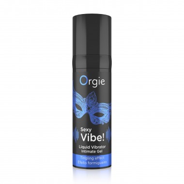 Гель для массажа ORGIE Sexy Vibe Liquid Vibrator с эффектом вибрации, 15 мл