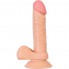Реалистичный фаллоимитатор RealStick Nude Lorn, PVC, телесный, 20 см