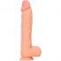 Реалистичный фаллоимитатор RealStick Nude Wilt, PVC, телесный, 29,5 см