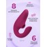 Бесконтактный клиторальный стимулятор Womanizer Blend, малиновый