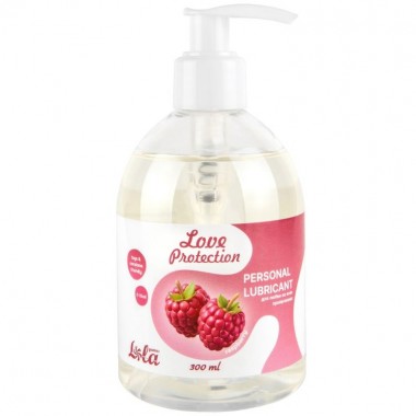 Лубрикант на Водной Основе Lola Games Love Protection Raspberry 300ml