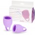 НАБОР МЕНСТРУАЛЬНЫХ ЧАШ NATURAL WELLNESS ORCHID LAVANDER 