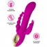 Тройной вибратор A-Toys by TOYFA TRINNY, силикон, фиолетовый, 21,5 см