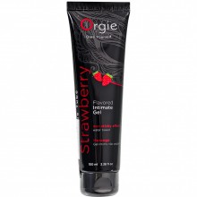 Интимный гель ORGIE Lube Tube Strawberry на водной основе с клубничным вкусом, 100 мл