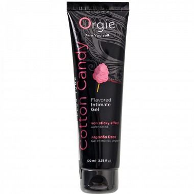 Интимный гель ORGIE Lube Tube Cotton Candy на водной основе со вкусом сахарной ваты, 100 мл