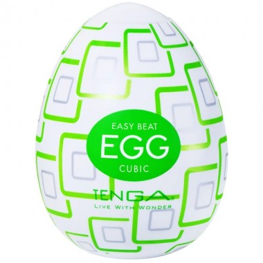 Мастурбатор-яйцо Tenga Egg Cubic