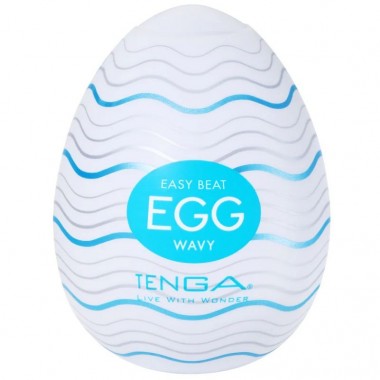 Мастурбатор-яйцо Tenga Egg Wavy