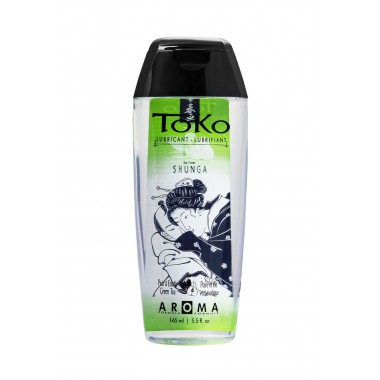 Лубрикант Shunga Toko Aroma на водной основе, груша и зеленый чай, 165 мл