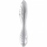 Двусторонний фаллоимитатор Satisfyer Dazzling Crystal 1, стекло, прозрачный, 18,5 см