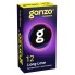 Презервативы Ganzo, Long Love,с анастетиком, латекс,18 см, 5,2 см, 12 шт.