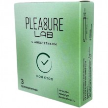 Презервативы с анестетиком Pleasure Lab 3 шт 5448lab Презервативы с анестетиком Pleasure Lab 3 шт 5448lab