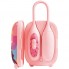 Вибратор 2в1 BeYourLover Magic Suitcase с бесконтактным клиторальным стимулятором, розовый