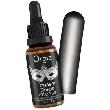 Набор Orgie Orgasmic Bullet с гелем Orgasm Drops Intense и вибропулей