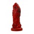 Вибратор Black&Red by Toyfa Monster Docus, силикон, красно-черный, 20 см