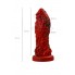 Вибратор Black&Red by Toyfa Monster Docus, силикон, красно-черный, 20 см